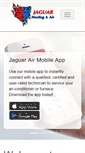 Mobile Screenshot of jaguarheatingandair.com